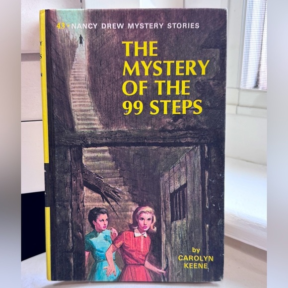 📚 Rare Vintage 1966 Nancy Drew The Mystery of the 99 Steps Hard Cover Book - Picture 15 of 16